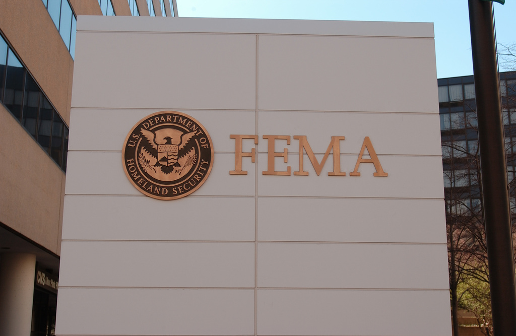 <p>FEMA artifact at the FEMA Head Quarter building in Washington, DC.</p>