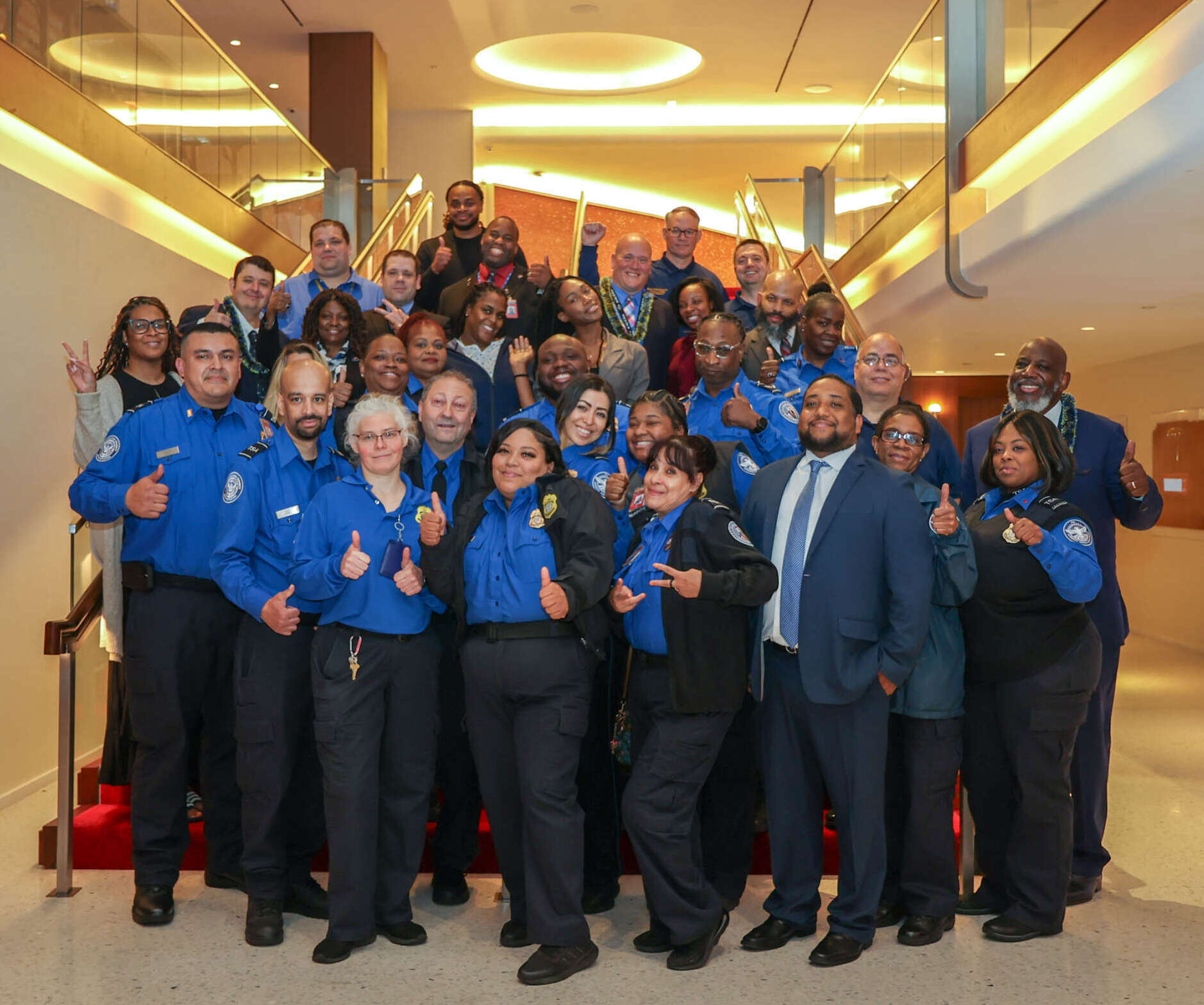 Image of TSA workers