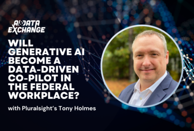 AI Data Exchange YouTube Thumbnails Pluralsight Tony Holmes